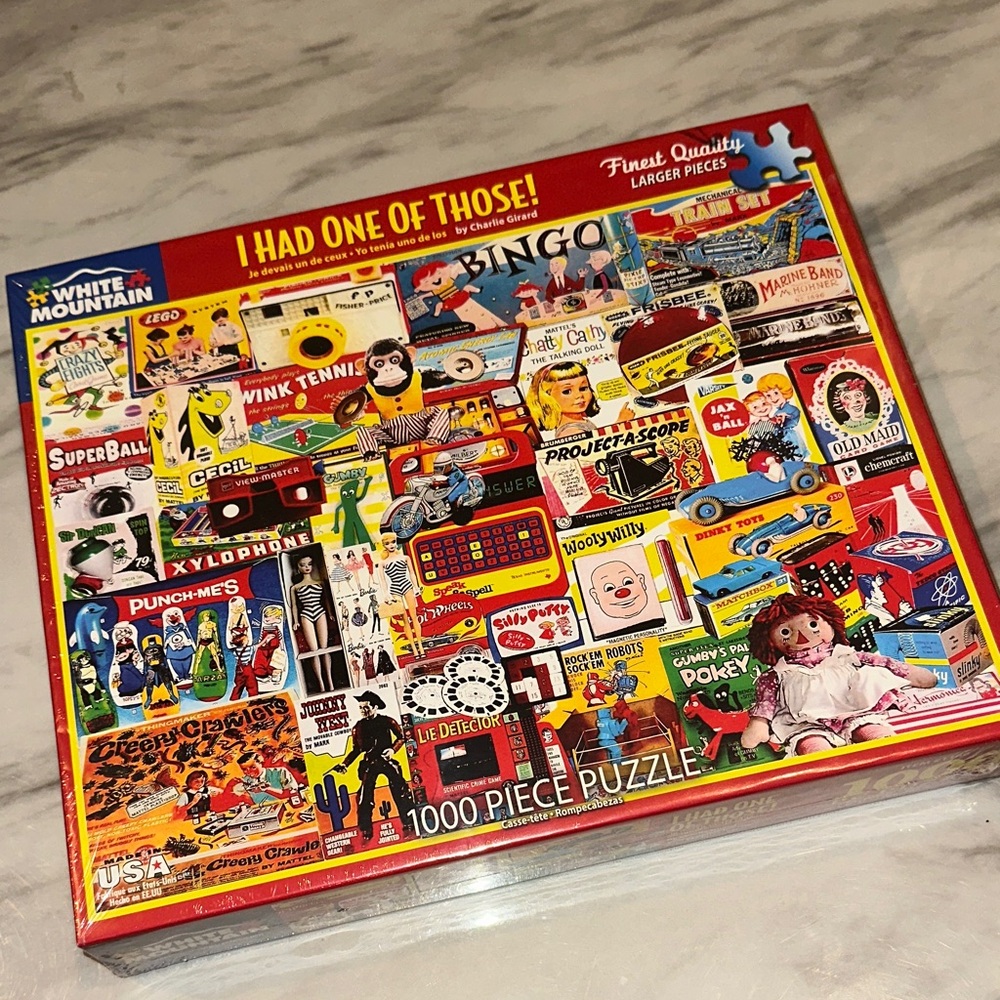 White Mountain Nostalgic Toys Puzzle
